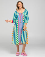 Lucia Dress - Capri Spliced