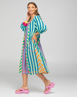 Lucia Dress - Capri Spliced