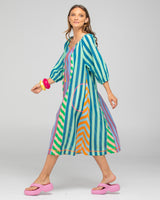 Lucia Dress - Capri Spliced