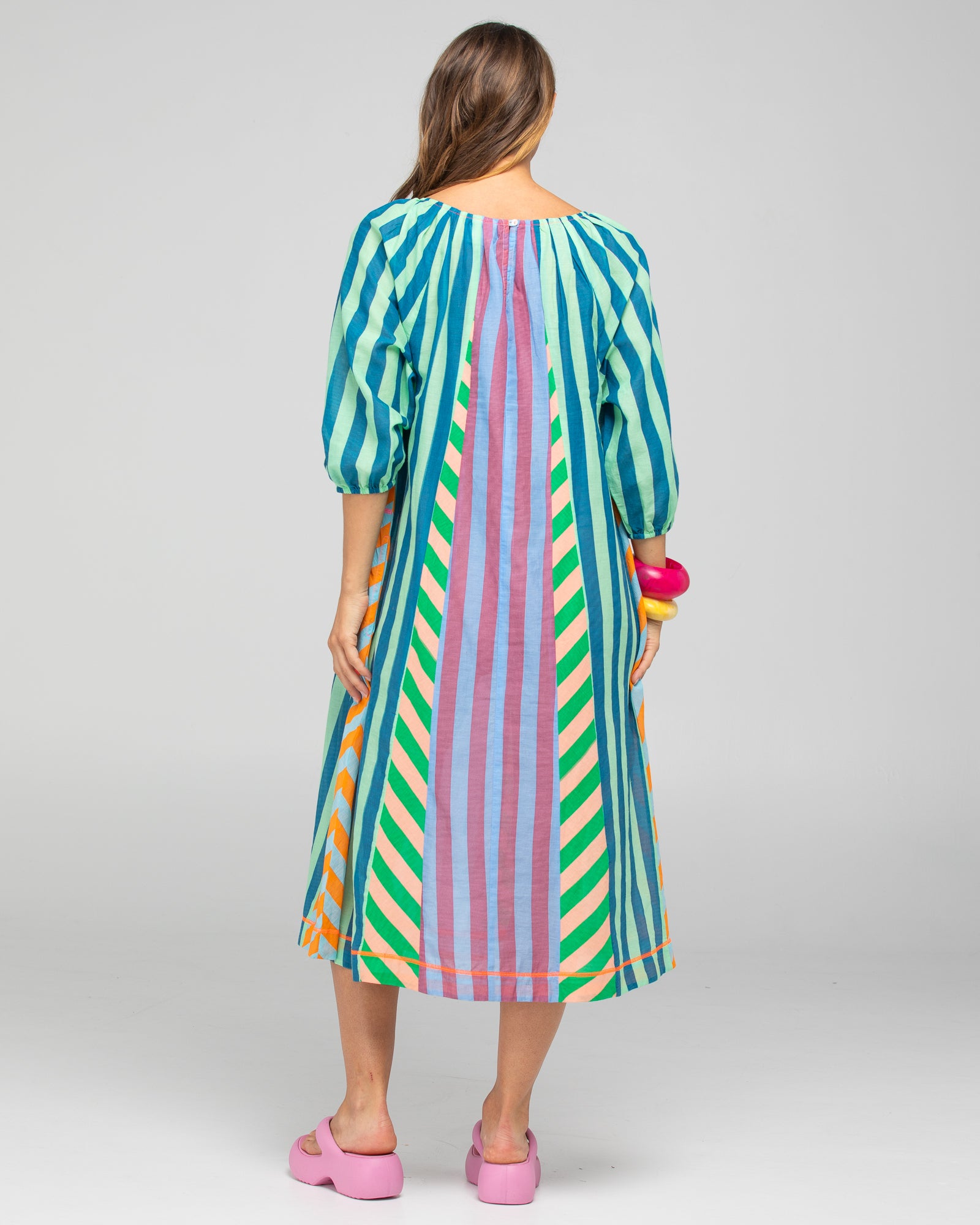 Lucia Dress - Capri Spliced