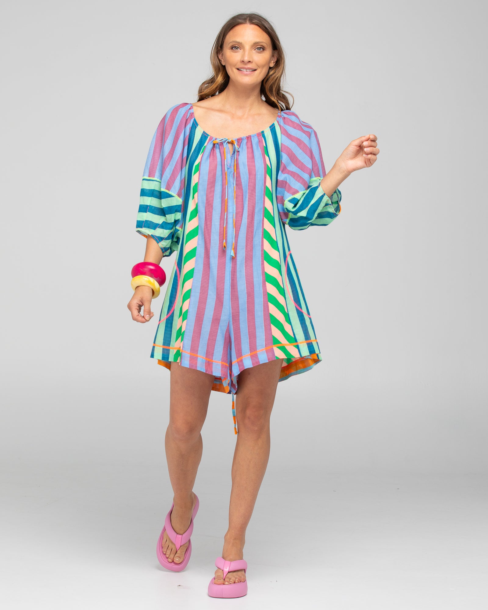 Lucia Playsuit - Capri Spliced