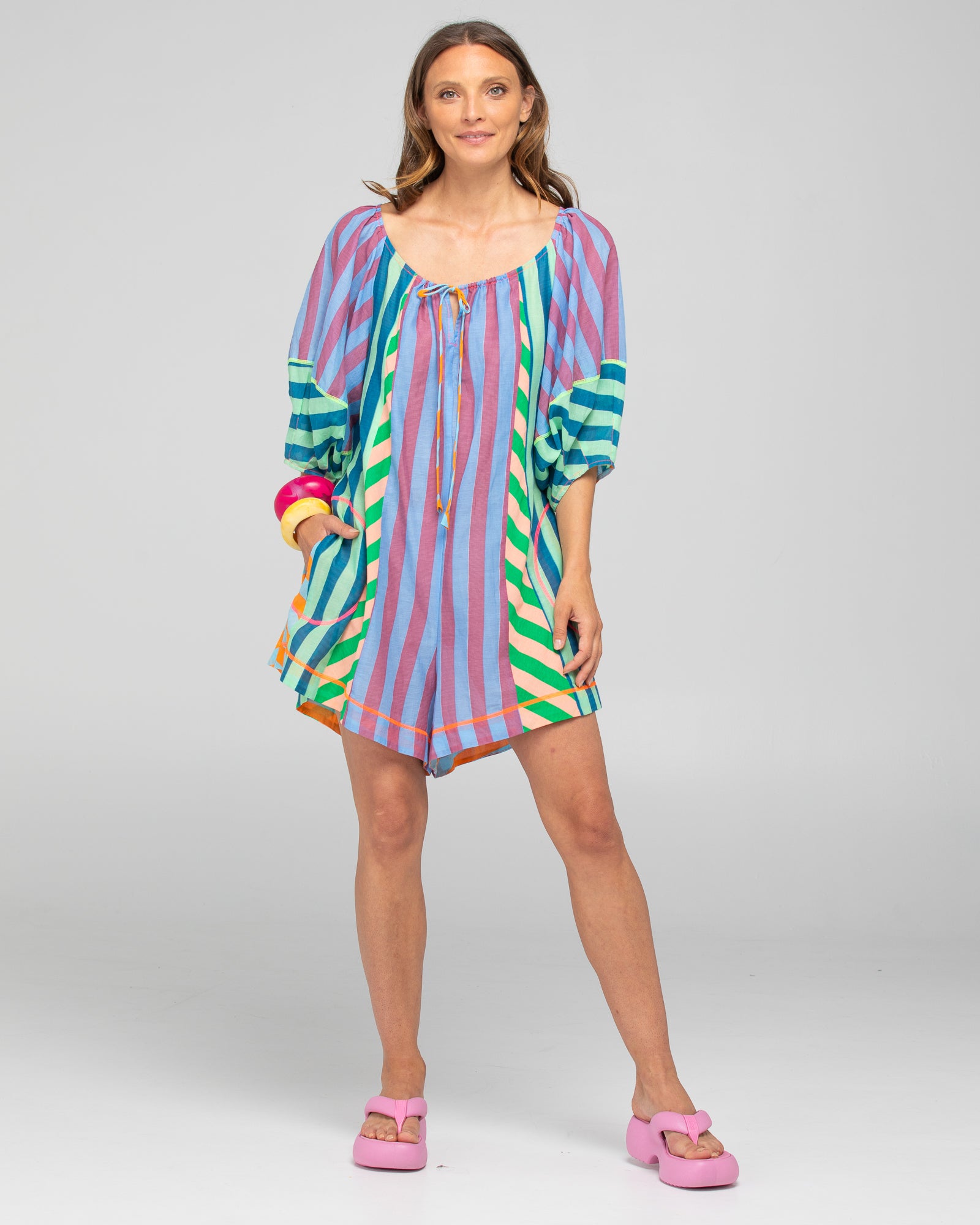 Lucia Playsuit - Capri Spliced