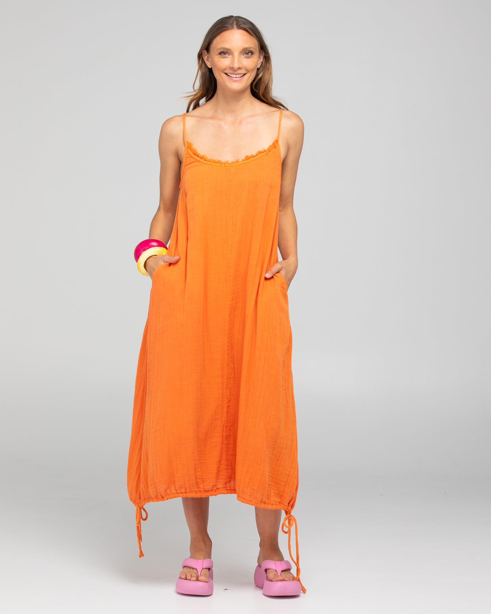 Arena Dress - Tangerine