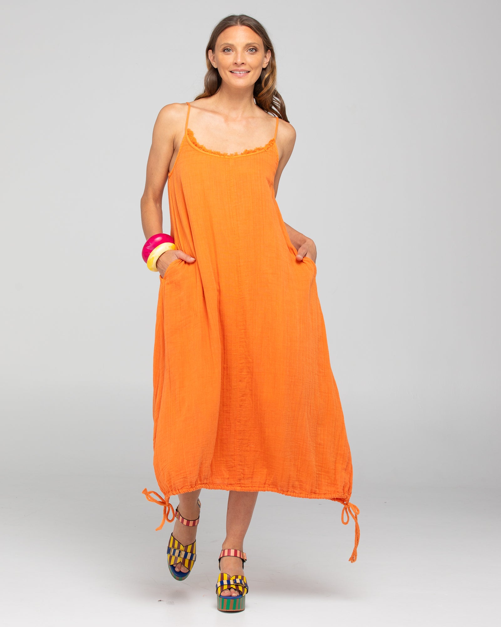 Arena Dress - Tangerine