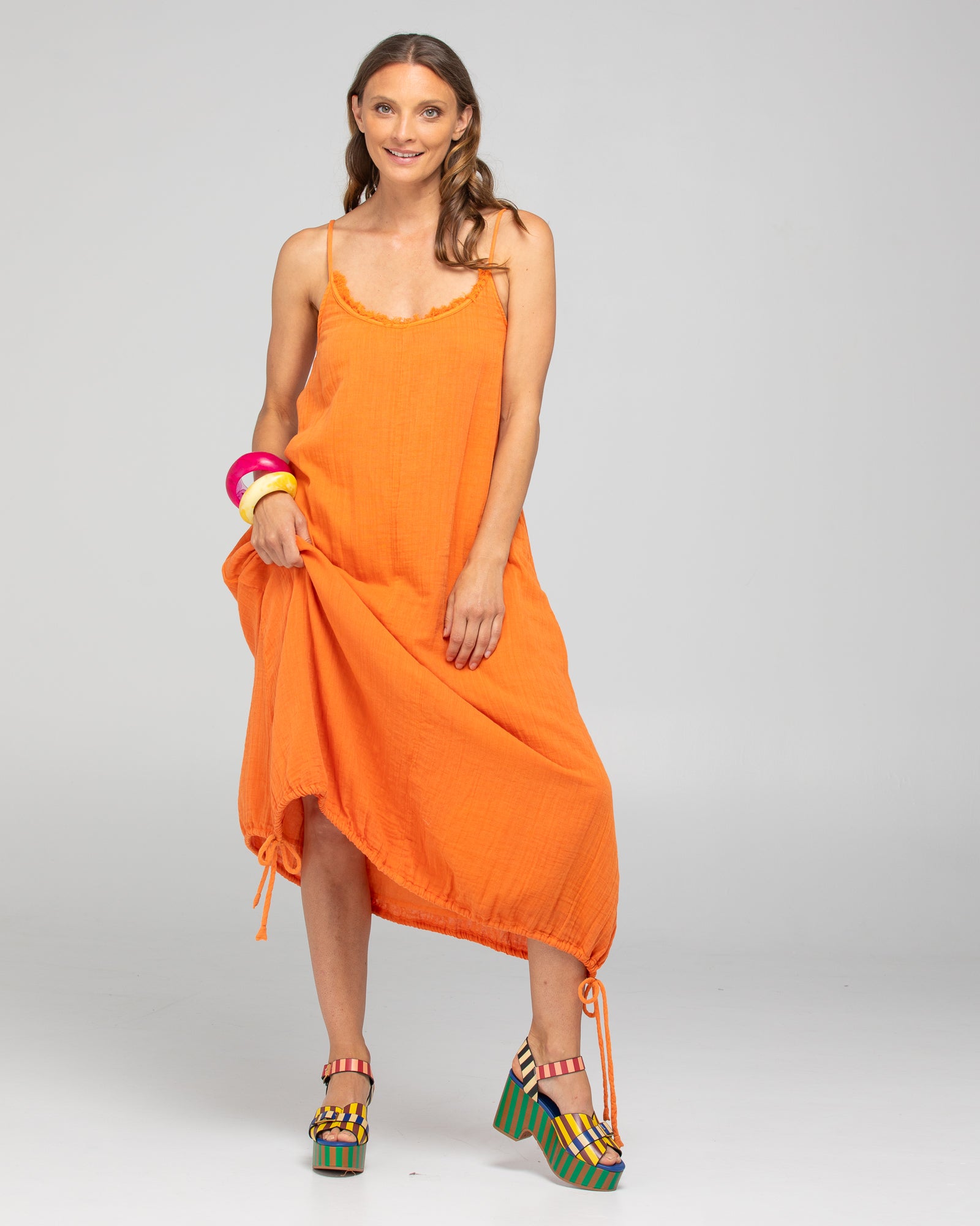 Arena Dress - Tangerine
