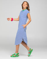 Bellissimo Dress - Blue Stripe