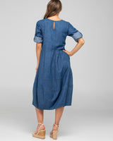 Guru Dress - Mid Wash Denim
