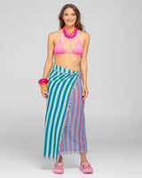 Sarong - Capri Blue