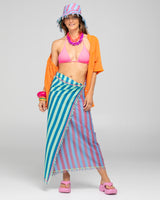 Sarong - Capri Blue