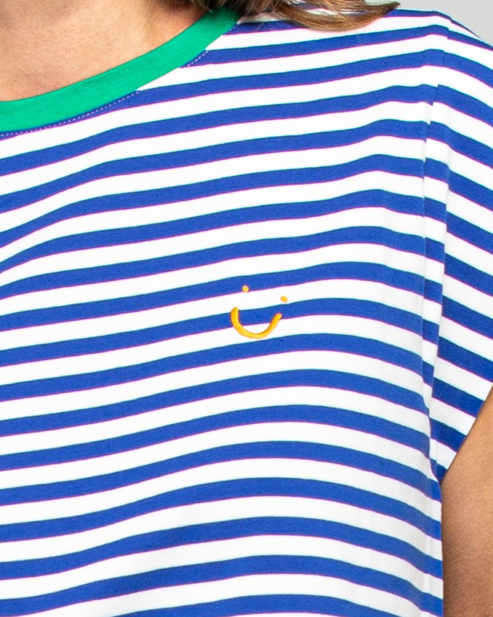 Bellissimo Tee - Blue Stripe