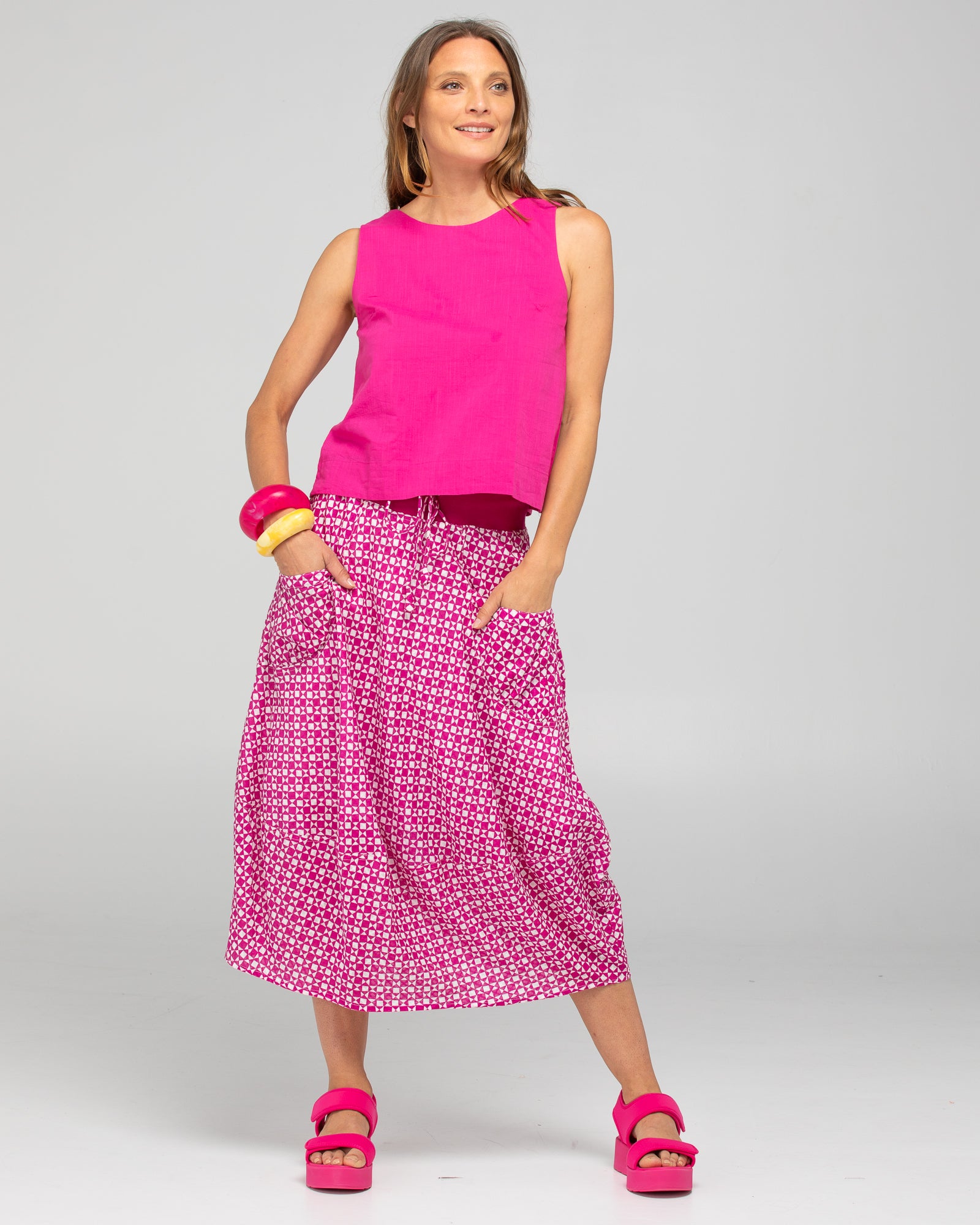 Guru Skirt - Naples Viola