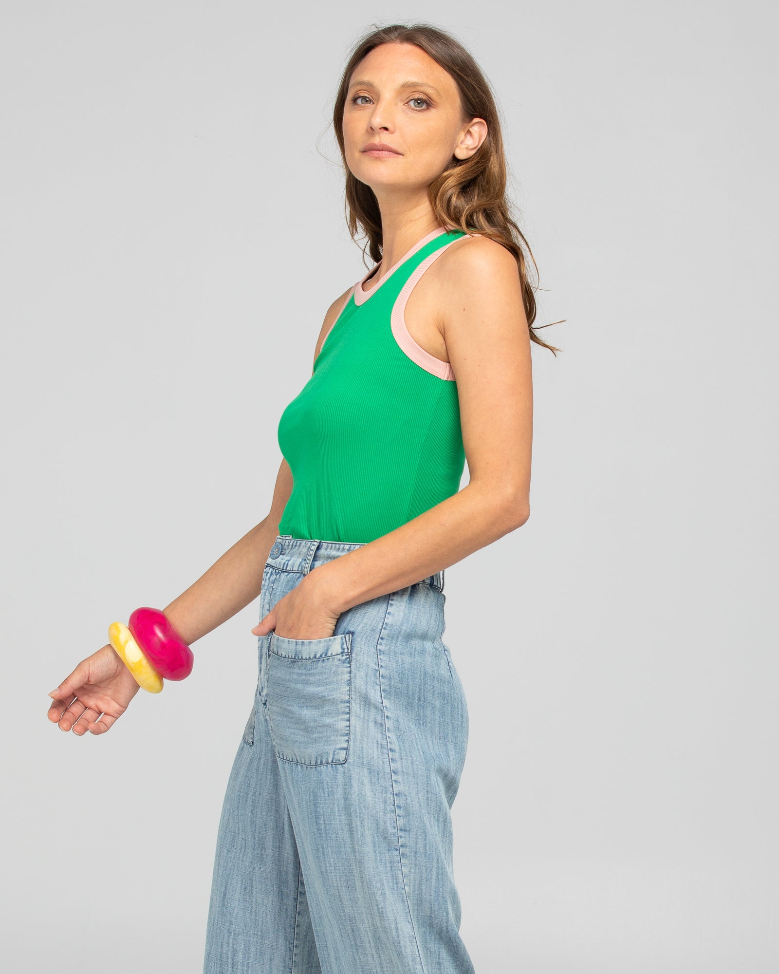 Bellissimo Tank Top - Green