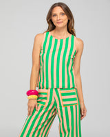 Hara Top Reversible - Capri Peach/Tangerine