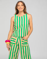 Hara Top Reversible - Capri Peach/Tangerine