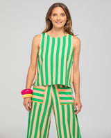 Hara Top Reversible - Capri Peach/Tangerine