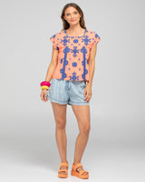 Amore Top - Desert Flower