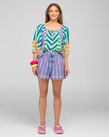 Lucia Top - Capri Spliced