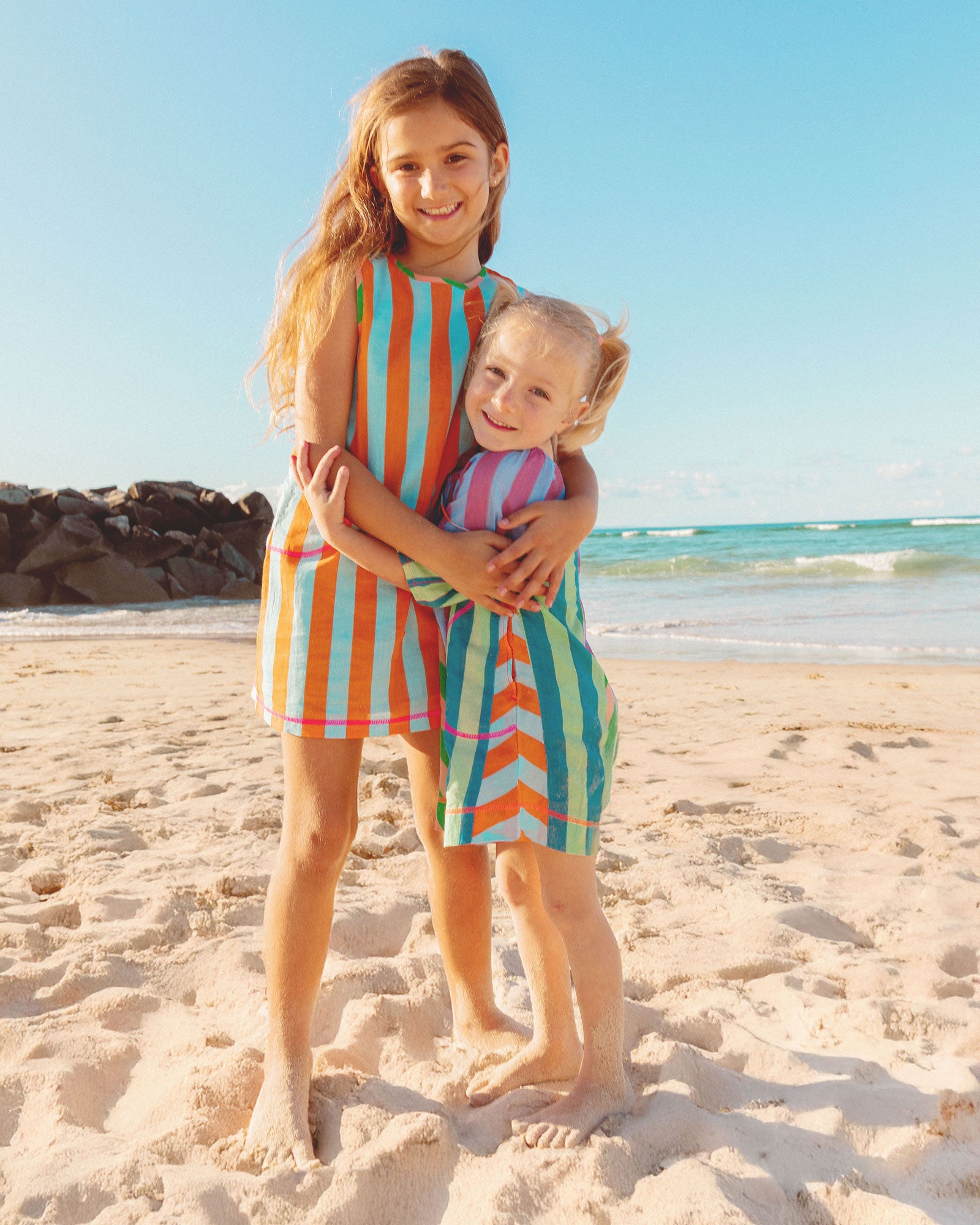 Kids Mina Dress - Capri Splice