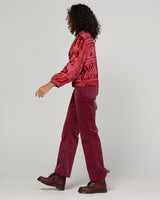 Kirei Jacket Embroidered - Merlot