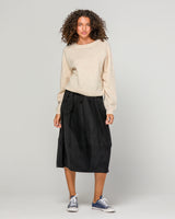 Cord Guru Skirt - Black