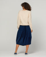 Cord Guru Skirt - Midnight Blue