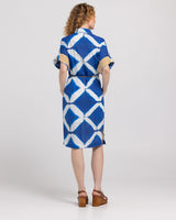 Maui Shirt Dress - Block Print