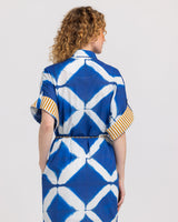 Maui Shirt Dress - Block Print