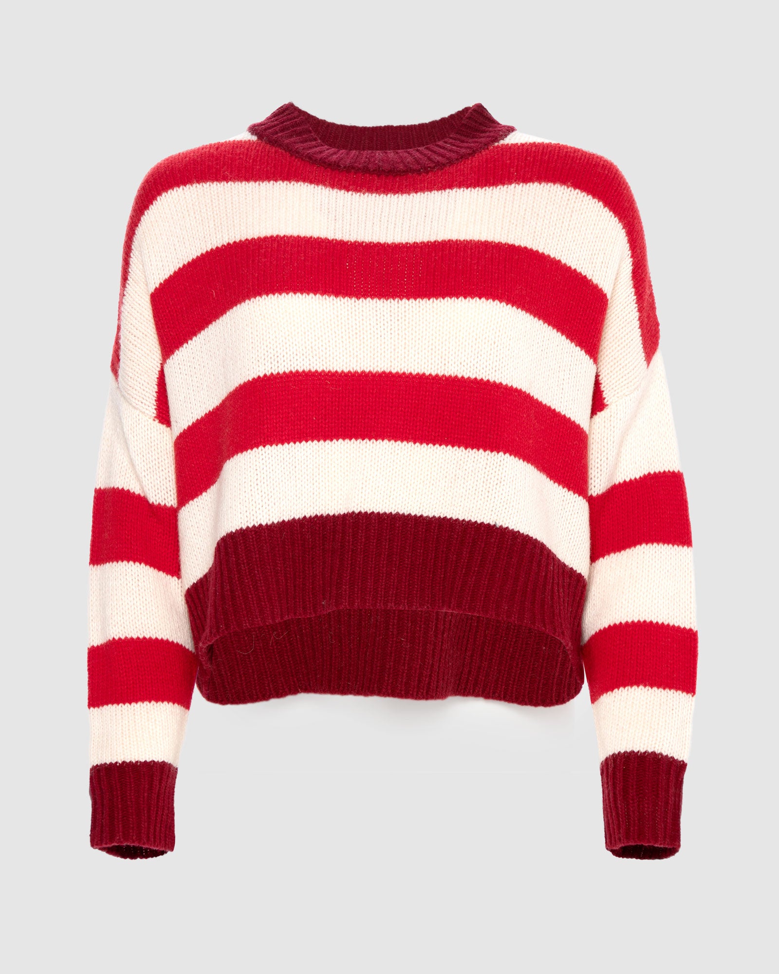 Wally Jumper- Red Stripe