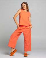 Mona Top - Fiore/Tangerine