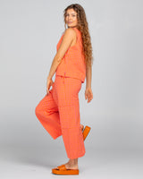 Mona Top - Fiore/Tangerine