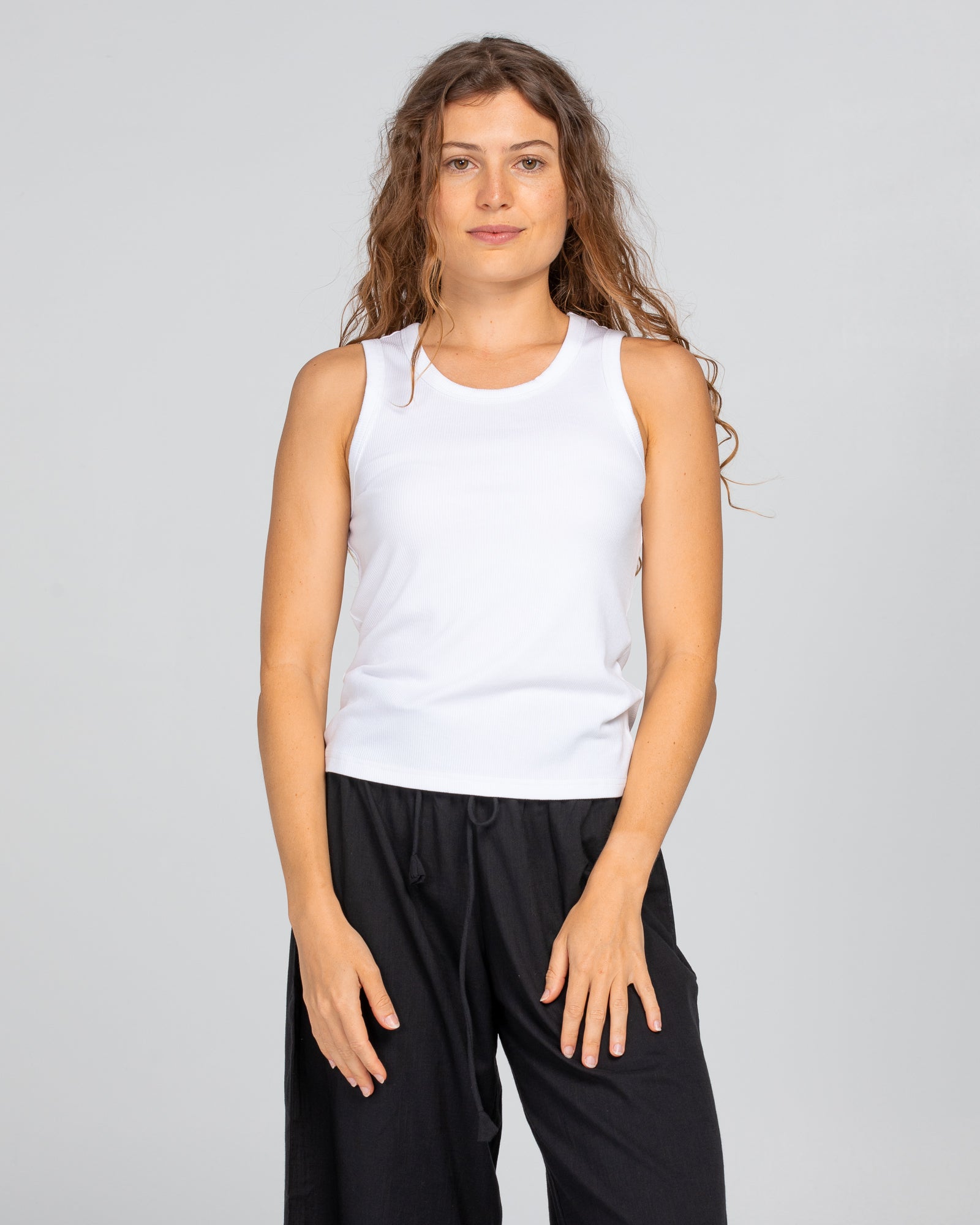 Bellissimo Tank - White