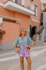 Mini Love Note Tote - Confetti Coast