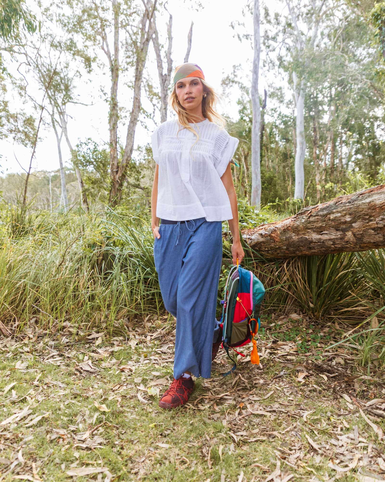 Ria Pant No Pockets - Chambray