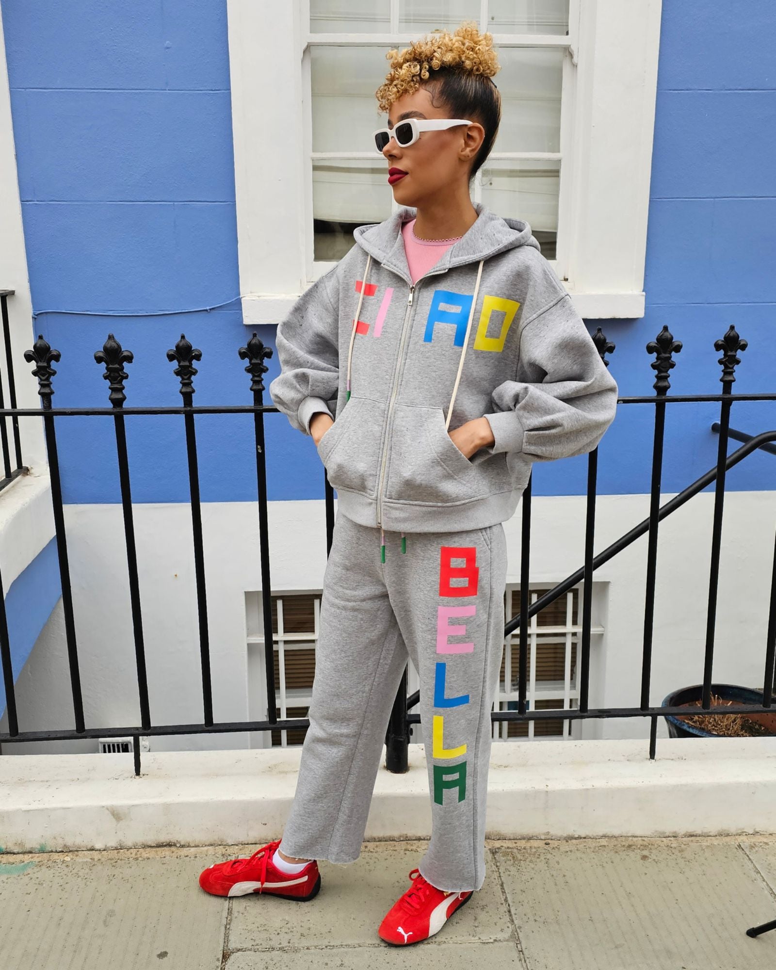 Ciao Hoodie - Grey Marle