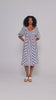 Lucia Dress  - Ocean Stripe