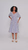 Lucia Dress  - Ocean Stripe